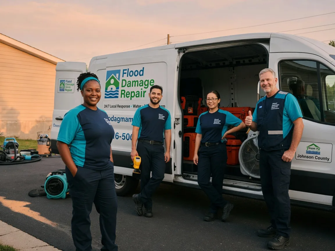 Water Damage Restoration company in Pleasantville, IA